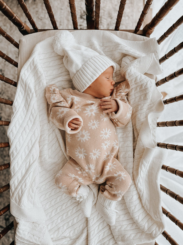 luna-luca-floral-jacquard-jumpsuit Luna and Luca Newborn Baby Clothes